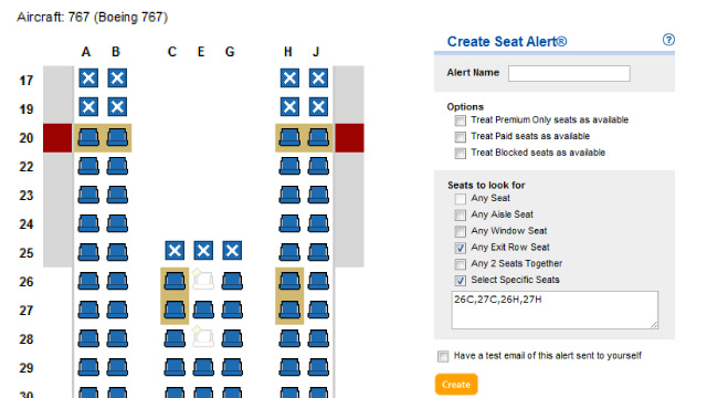 seatmap