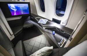 Business class seat